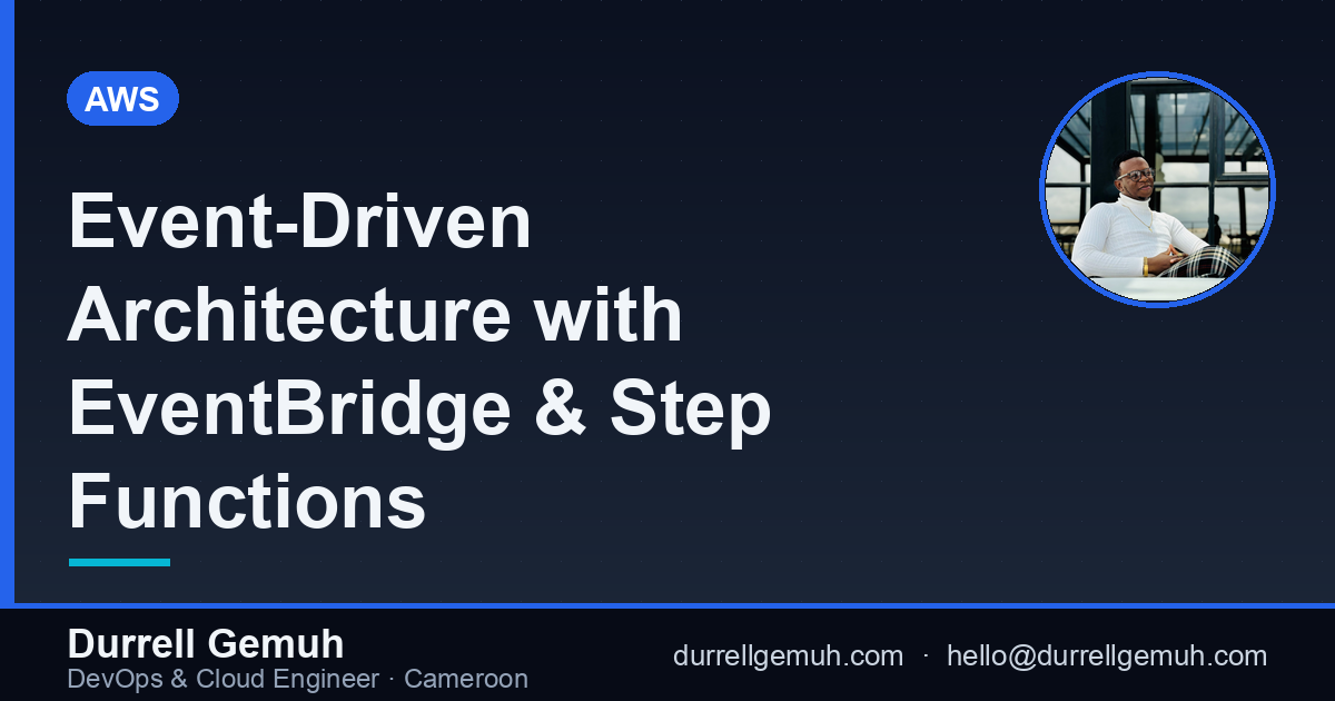Event-Driven Architecture with EventBridge & Step Functions