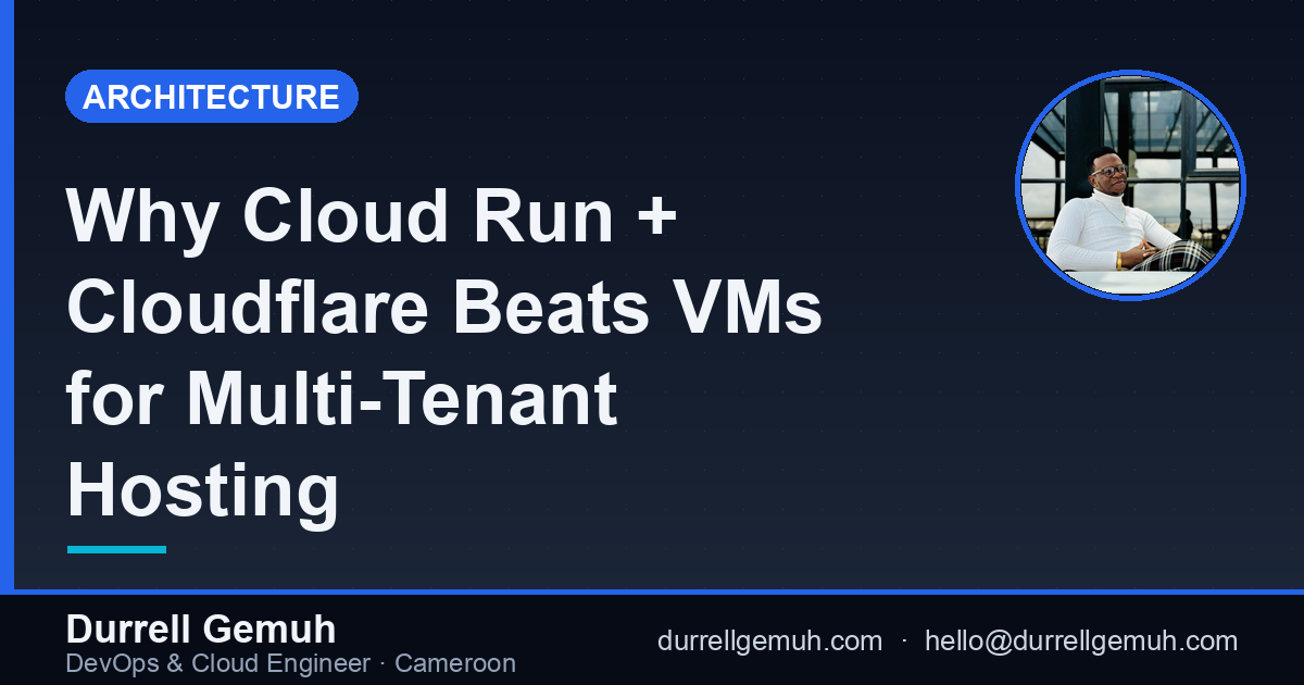 Why Cloud Run + Cloudflare Beats VMs for Multi-Tenant Hosting