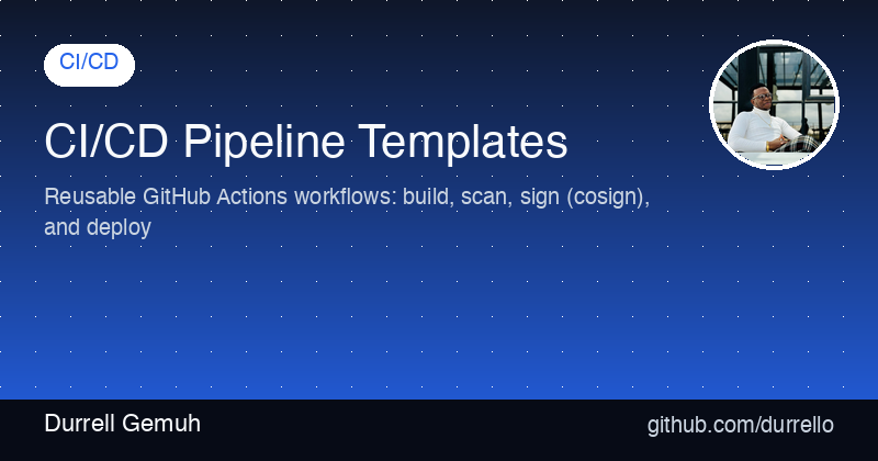 CI/CD Pipeline Templates